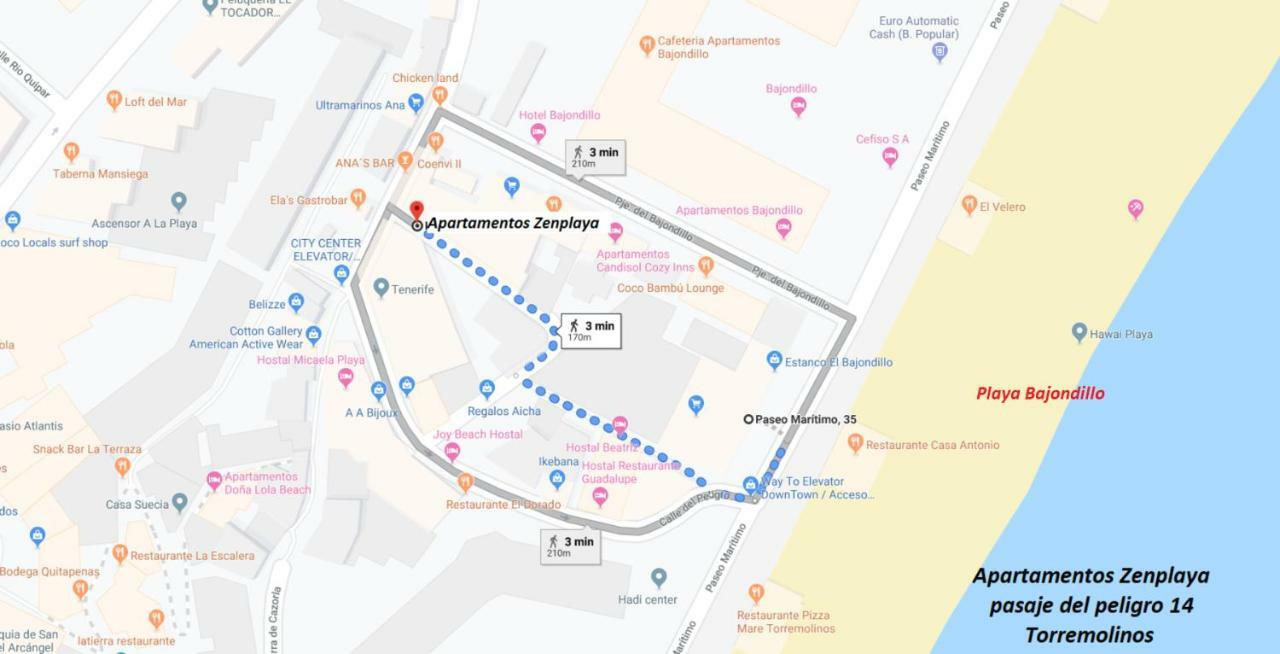 Apartament Zenplaya Bajo 5 Playa Bajondillo Torremolinos Zewnętrze zdjęcie